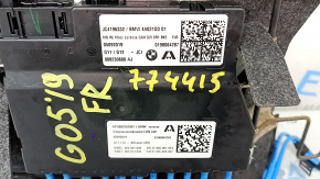 Массажный мат пассажирского сиденья BMW X5 G05 19-22 2 части, ржавый каркас