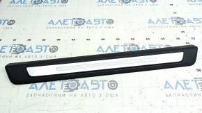Prag ușă exterior față dreapta Audi Q5 80A 18-24 negru cu crom, zgârieturi