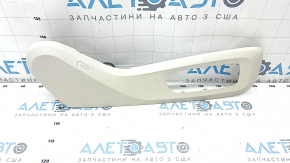 BMW X5 G05 19-22 Elfenbein-Weiss panou de control al scaunului pasagerului, pentru curatare