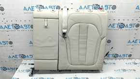 Спинка заднего ряда 2 ряд левая BMW X5 G05 19-22 под 2 ряда, кожа Elfenbein-Weiss, под чистку, вмятины