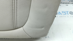 Спинка заднего ряда 2 ряд левая BMW X5 G05 19-22 под 2 ряда, кожа Elfenbein-Weiss, под чистку, вмятины