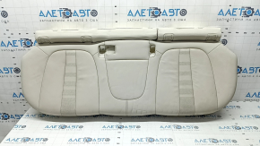Подушка заднего сидения 2 ряд BMW X5 G05 19-22 под 2 ряда, кожа Elfenbein-Weiss, под чистку, вмятины, контакт с водой