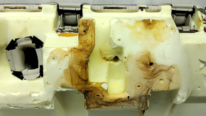 Подушка заднего сидения 2 ряд BMW X5 G05 19-22 под 2 ряда, кожа Elfenbein-Weiss, под чистку, вмятины, контакт с водой