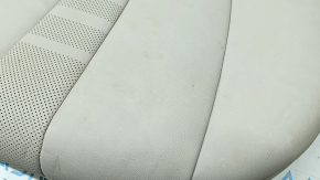 Подушка заднего сидения 2 ряд BMW X5 G05 19-22 под 2 ряда, кожа Elfenbein-Weiss, под чистку, вмятины, контакт с водой