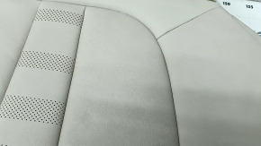 Подушка заднего сидения 2 ряд BMW X5 G05 19-22 под 2 ряда, кожа Elfenbein-Weiss, под чистку, вмятины, контакт с водой