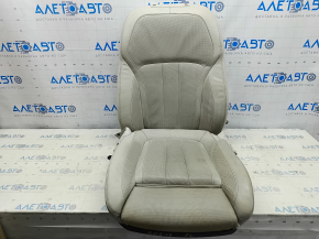 BMW X5 G05 19-22 Elfenbein-Weiss tapițerie scaun șofer, pentru ventilație, pentru încălzire, pentru curățare chimică, contact cu apa