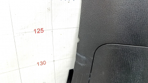 Tapița stâlpului față stânga jos Mazda CX-5 17-24 negru, cu ornamente, zgârieturi