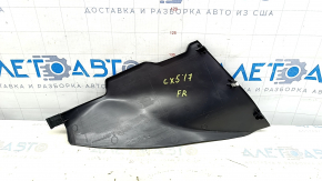 Накладка центральной консоли передняя правая Mazda CX-5 17-25 черная