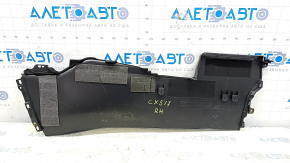 Decorație consola centrală dreapta Mazda CX-5 17-25 negru
