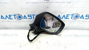 Зеркало боковое правое в сборе Mazda CX-5 17-25 6 пинов, BSM, подогрев, поворотник, синее