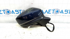 Зеркало боковое правое в сборе Mazda CX-5 17-25 6 пинов, BSM, подогрев, поворотник, синее