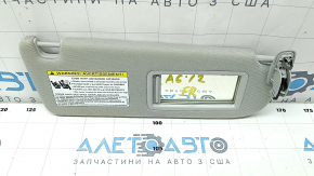 Козырек правый Audi A6 C7 12-16 серый, без крючка