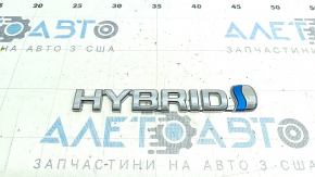 Inscripție emblemă aripă HYBRID față stânga Toyota Highlander 20-21