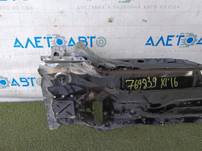 Задняя панель BMW X1 F48 16-22 отпилена, 2 части. черная