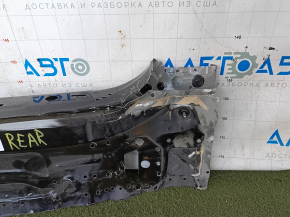 Задняя панель BMW X1 F48 16-22 отпилена, 2 части. черная