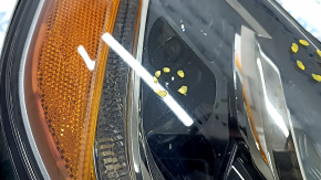 Фара передняя правая в сборе Audi A6 C7 12-15 дорест LED, с блоками, песок