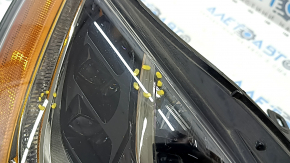 Фара передняя правая в сборе Audi A6 C7 12-15 дорест LED, с блоками, песок