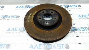 Диск тормозной передний левый Audi A6 C7 12-18 356/33mm