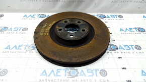 Диск тормозной передний правый Audi A6 C7 12-18 356/33mm