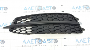 Grila bara fata stanga Audi A6 C7 12-15 fara radar, s-line, structura, nisip
