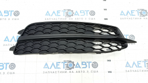 Grila bara fata dreapta Audi A6 C7 12-15 fara radar, s-line, structura, nisip