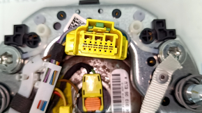 Подушка безопасности airbag в руль водительская Audi A6 C7 12-18 черная, царапины