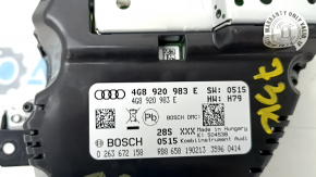 Щиток приборов Audi A6 C7 12-13 с ночным видением, без проекции, 73к, царапины