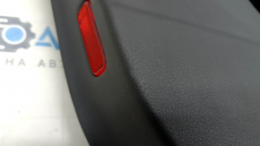 Garnitura portiera fata stanga Audi A6 C7 12-18 piele neagra, insert si cotiera piele neagra, cu maner, BOSE, lovituri, prindere sparta