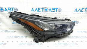 Фара передняя правая Toyota Highlander 20-23 LED, без DRL светлая