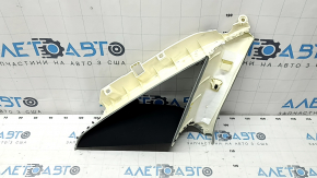 Decorație lunetă dreapta Audi A6 C7 12-18 gri cu negru, pentru curățare chimică