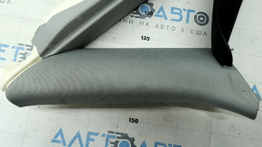 Decorație lunetă dreapta Audi A6 C7 12-18 gri cu negru, pentru curățare chimică