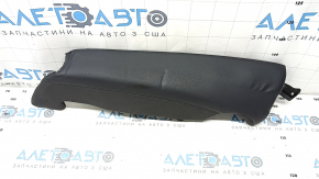 Panou lateral scaune randul 2 stanga Audi A6 C7 12-15 piele neagra, lovituri