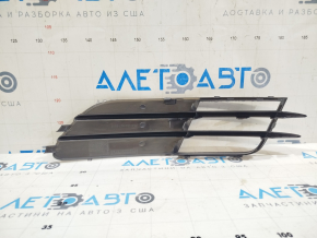 Решетка переднего бампера левая Audi A6 C7 12-15 без заглушки