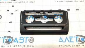 Decorat panou climatizare fata VW Atlas 18-23 negru cu crom, sub auto
