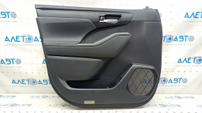 Garnitura portiere fata stanga Toyota Highlander 20-25 piele neagra, XLE, XSE