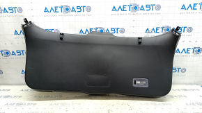 Decorație inferioară uși portbagaj Mazda CX-5 17-24 negru, zgârietură, cu iluminare din spate, cu suprapunere