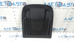 Decorație scaun pasager spate Audi A6 C7 12-17 negru, uzat