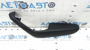 Cotiera portiera dreapta fata Audi A6 C7 12-18 piele neagra