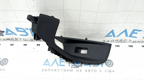 Накладка управление стеклоподъемником передним правым Audi A6 C7 12-18 черная, царапины