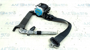 Centura de siguranță pasager cu întinzător Mazda CX-5 17-25 neagră cu fixare gri