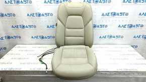 Обшивка пассажирского сиденья Mazda CX-5 17-23 кожа комбинированная, бежевая, с подогревом, под химчистку