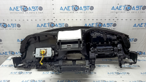 Торпедо передняя панель с AIRBAG Mazda CX-5 17-24 черная