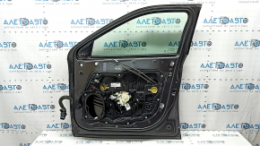 Дверь в сборе передняя правая Jeep Compass 17-26 keyless, графит PAU, тычка, скол, царапины на накладке