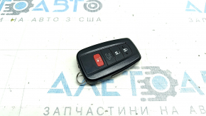 Ключ smart Toyota Highlander 20-22 4 кнопки, hybrid, тычки, царапины