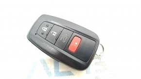 Ключ smart Toyota Highlander 20-22 4 кнопки, hybrid, тычки, царапины