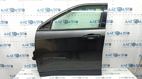 Дверь в сборе передняя левая Jeep Compass 17-26 keyless, графит PAU, тычки, царапины на накладке