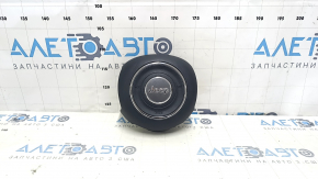 Подушка безопасности airbag в руль водительская Jeep Renegade 15-23 черн, потерта