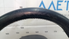 Volan gol Jeep Renegade 15-22 piele, negru, fara perna si nasturi, cusaturi rosii, incalzit, uzat, zgarieturi