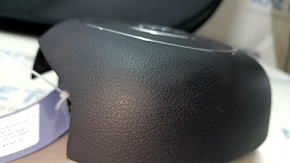 Подушка безопасности airbag в руль водительская Jeep Renegade 15-23 черн, потерта