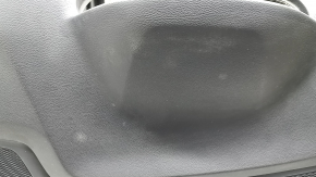 Торпедо передняя панель с AIRBAG Jeep Compass 17-21 черная, ржавый пиропатрон, под чистку